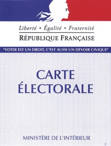 Carte electorale